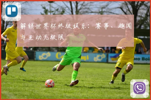解锁世界杯终极娱乐：赛事、趣闻与互动无极限